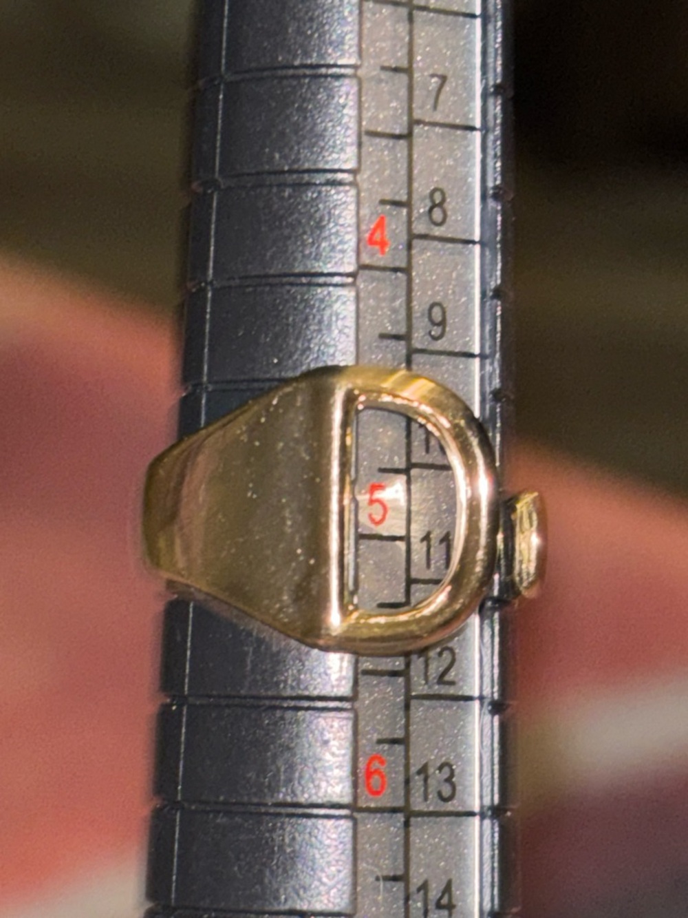 Ring - Classic D-Shape